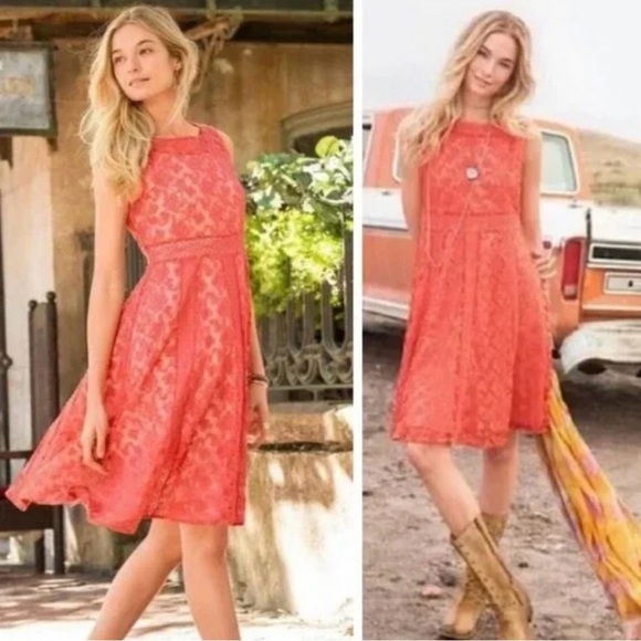 Sundance Dresses & Skirts - Sundance Emma Sleeveless Embroidered Dress Women’s 4 NWOT Romantic Pink Floral